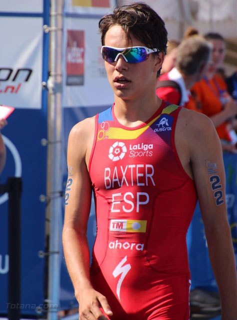 El totanero Sergio Baxter lidera el ranking europeo de triatlón júnior