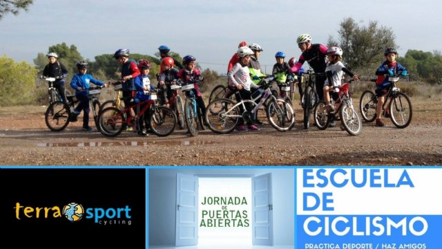 La Escuela Terra Sport Cycling organiza una jornada de puertas abiertas, que tendrá lugar el próximo Sábado 9 de Septiembre