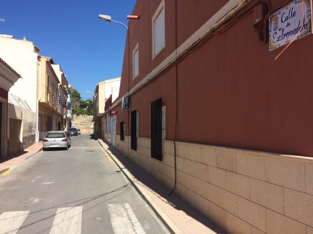Se aprueba iniciar la contratación de las obras de mejora de la red de alcantarillado en Callejón de la calle Valle del Guadalentín y Extremadura, respectivamente