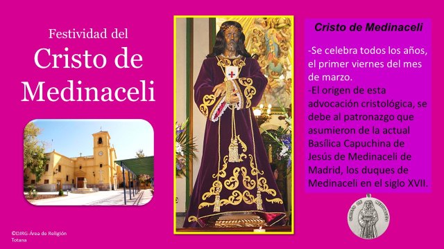 Los vecinos de Totana celebran la secular festividad del Cristo de Medinaceli