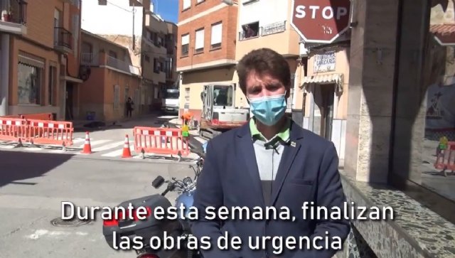 Finalizan las obras de emergencia en la red de saneamiento de Calle Maderera