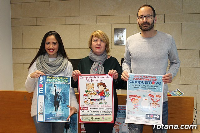 “MOVE” promueve una campaña de recogida de juguetes del 11 de diciembre al 4 de enero a beneficio de las dos Cáritas