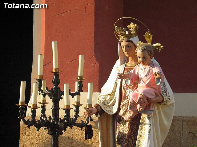 El próximo sábado 16 de julio se celebrará la tradicional misa en el Cementerio Municipal “Ntra. Sra. del Carmen” por su onomástica