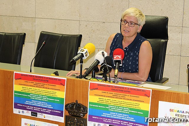 Presentan las actividades de la 'Semana por el respeto y la igualdad del colectivo LGTBI'