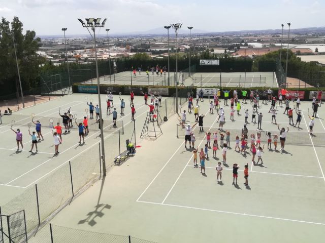 Finaliza el Campus de Verano del Club de Tenis Totana