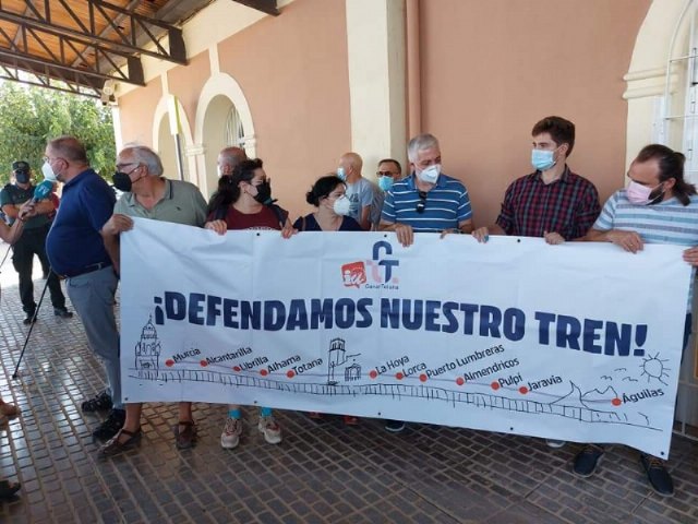 La Alcaldía eleva una moción exigiendo a ADIF que no corte el servicio de Cercanías Murcia-Lorca-Águilas previsto para el día 1 de octubre