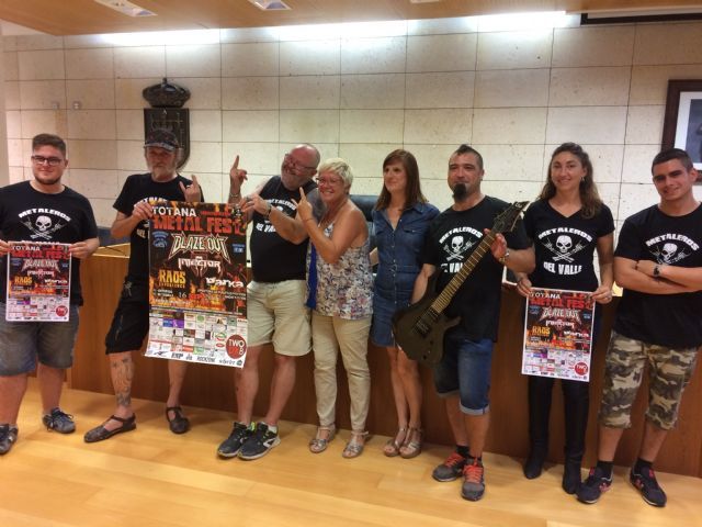 Totana celebrará el 16 de septiembre el concierto benéfico 'Metal Fest', en el auditorio del parque municipal 'Marcos Ortiz'