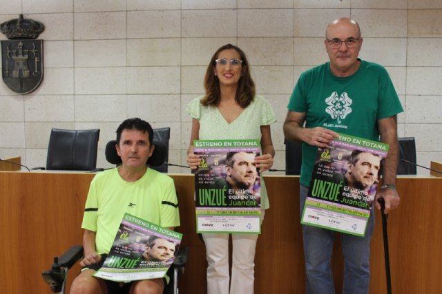 El próximo 26 de octubre se estrena en Totana el documental “El último equipo de Juancar”, del ex futbolista Juan Carlos Unzué, para recaudar fondos destinados a la investigación de la ELA