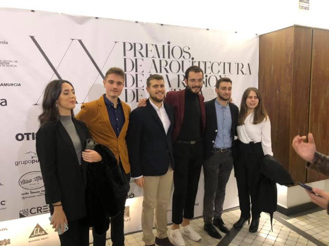 Pedro José Sánchez ha sido premiado por un proyecto arquitectónico por el Colegio de Arquitectos de la Región de Murcia