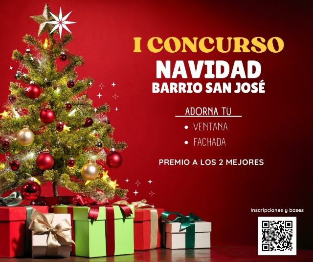 La Asociación de Vecinos del Barrio San José organiza el I Concurso de Fachadas y Ventanas Navideñas Barrio de San José