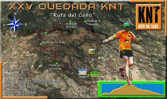 La XXV quedada del Grupo de Amigos de la Montaña 'Kasi Ná Trail' será por la 'Ruta del Caño'