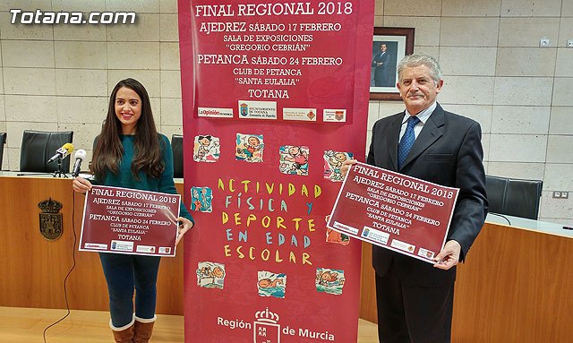 Totana acogerá las finales regionales del programa de Deporte Escolar en las modalidades de Petanca y Ajedrez