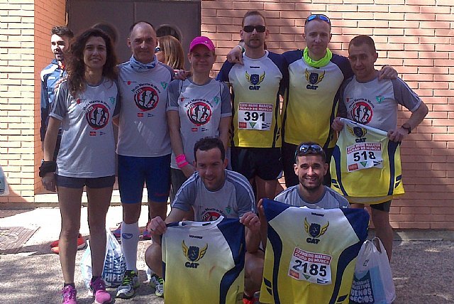 Gran actuación del Club atletismo de Totana en la Media Maratón de Murcia