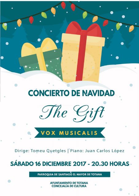 Vox Musicalis ofrecerá el programa navideño 'The Gift'el próximo sábado en la Parroquia de Santiago