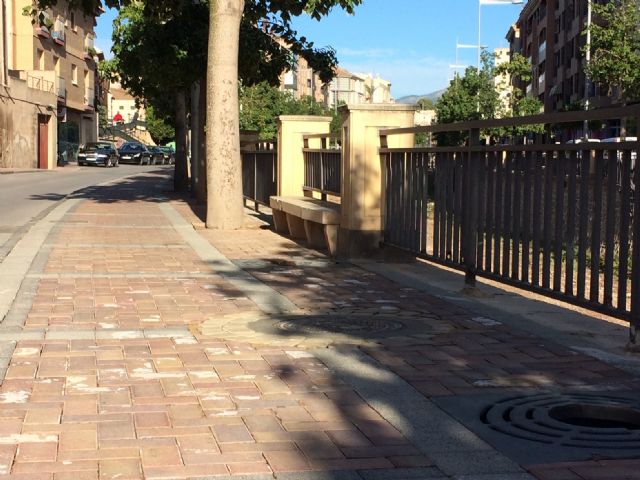 Finalizan las obras de reparación de los tramos de alcantarillado obstruidos en la avenida Rambla de La Santa