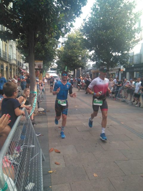 Javi Peñas del Club Triatlon Totana participó en el Ironman de Vitoria