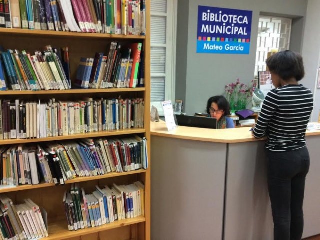 La Biblioteca Municipal “Mateo García” prestó más de 12.800 servicios a usuarios y grupos durante el año 2023