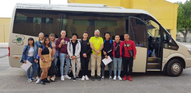 Alumnos del IES Prado Mayor realizan sus prácticas formativas en Rimini (Italia)