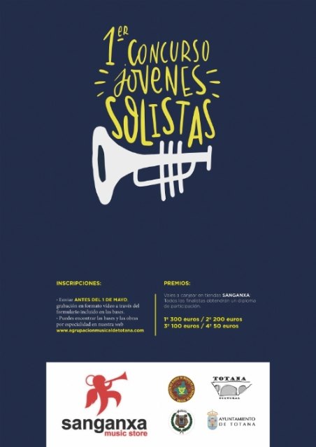 La Agrupación Musical de Totana convoca el I Concurso para Jóvenes Solistas