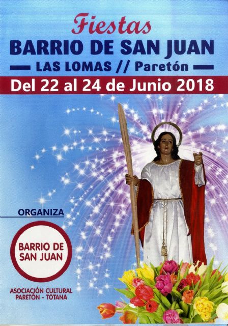 Las fiestas del barrio de Las Lomas del Paretón se celebran del 22 al 24 de junio con un amplio programa de actividades para este fin de semana
