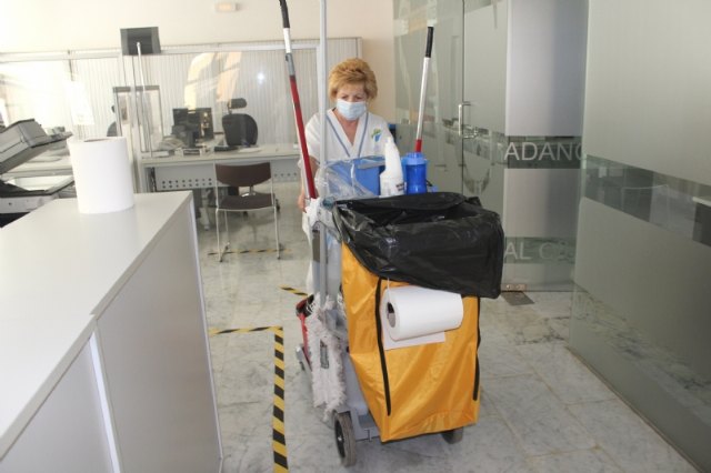 La Alcaldía eleva una propuesta al pleno de junio para licitar el Servicio de Limpieza de Interiores en centros e instalaciones municipales