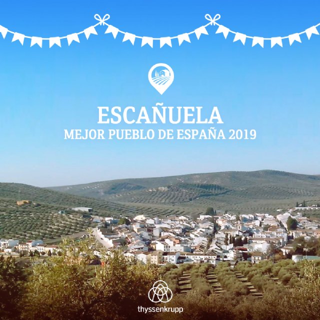Escañuela en Jaén recibe el premio 'El Mejor Pueblo 2019'