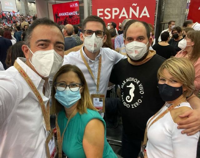 El Secretario General del PSOE de Totana, Víctor Balsas, ha participado este fin de semana en el 40 Congreso Federal de su partido, dentro de la delegación murciana