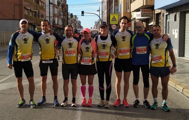 Gran papel del CAT en la Media Maratón de Lorca