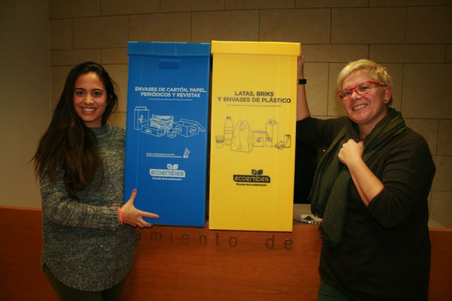 Los colegios de Totana se van a sumar al proyecto 'Educa en Eco' para promover el fomento de la recogida selectiva de residuos de envases y papel-cartón en las distintas comunidades educativas