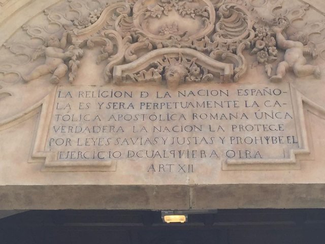 Hoy es el 205 aniversario de la Constitución de Cádiz. 'La Pepa'