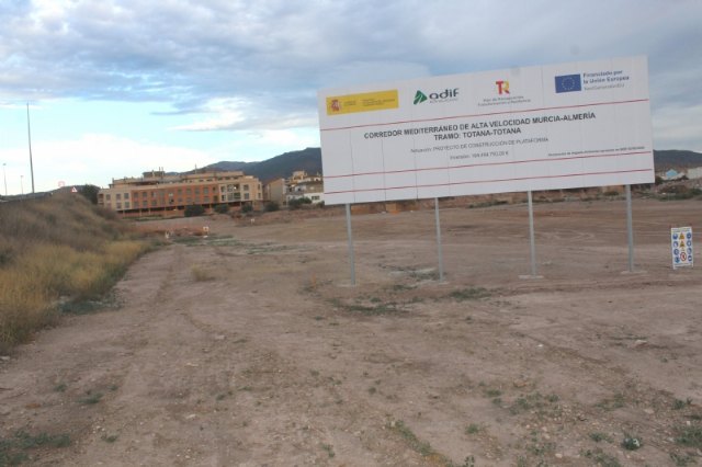 Adif adjudica la electrificación de la Alta Velocidad en el tramo Murcia-Lorca, mientras se construye la línea de alta tensión para dotar de energía a la subestación de Totana