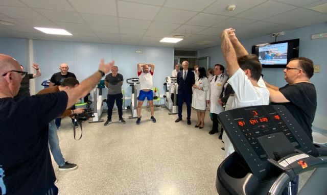 La Unidad de Rehabilitación Cardíaca del hospital Reina Sofía amplía sus instalaciones para favorecer la recuperación de los pacientes