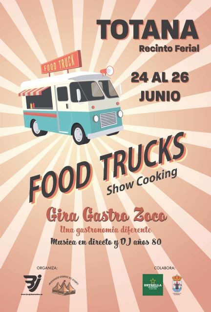 Se aplaza la I Feria Gastronómica sobre Ruedas 'Food Trucks' que estaba prevista para este próximo fin de semana