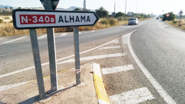 Se inicia el expediente para contratar la rehabilitación del firme en varios tramos de la carretera N-340, en el término municipal de Totana