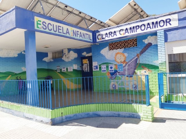 Se establece del 25 de marzo al 30 de abril el plazo de solicitudes para la Escuela Infantil Municipal “Clara Campoamor” de cara al curso 2021/22