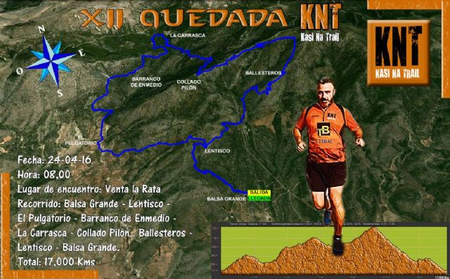 La XII quedada del grupo amigos de la montaña 'KNT' tendrá lugar el próximo domingo
