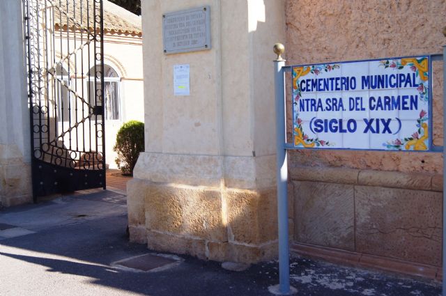 Se adjudica la construcción de 40 nuevos nichos en el Cementerio Municipal 'Nuestra Señora del Carmen'