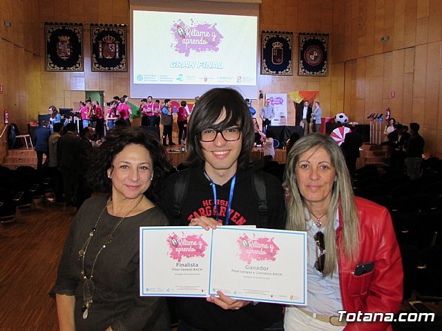El alumno del IES Prado Mayor Fernando Moreno triunfa en el Concurso «Rétame y aprendo»