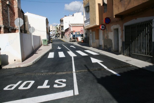 Se abre al tráfico el tramo de la Cañada Zamora que ha sido arreglado, entre la avenida de Lorca y la calle Santiago