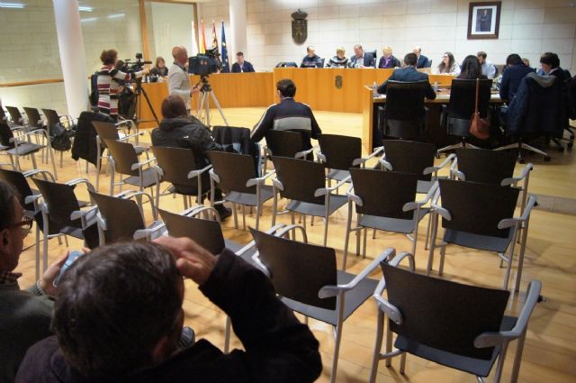 El Pleno ordinario de mayo incluye el acto de toma de posesión del nuevo concejal del Ayuntamiento de Totana, Juan Carlos Carrillo Ruiz