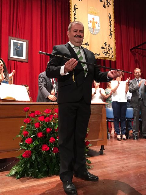 El socialista Andrés García Cánovas es desde hoy alcalde de Totana