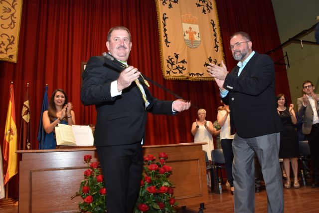Andrés García Cánovas toma el relevo en la Alcaldía de Totana para los dos próximos años de legislatura