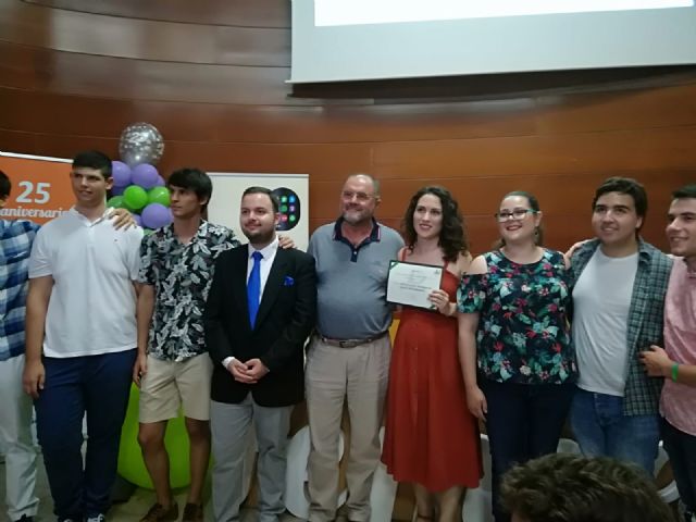 Autoridades municipales asisten al XXV Aniversario de la Federación Murciana de Asociaciones de Estudiantes (Femae)