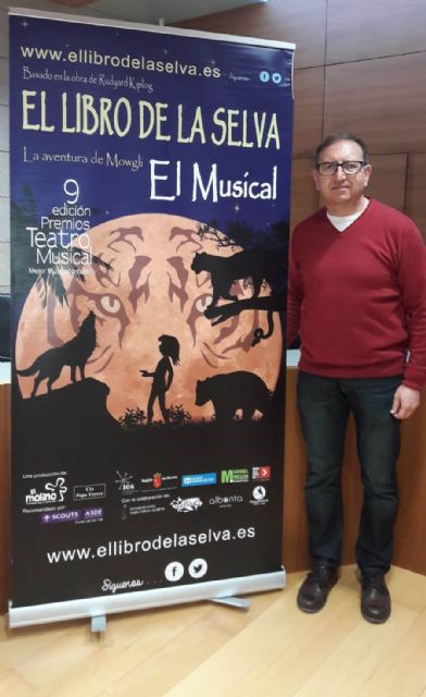 La Concejalía de Festejos organiza el musical 'El libro de la selva. La aventura de Mowgli', el próximo 10 de diciembre en el Cinema Velasco