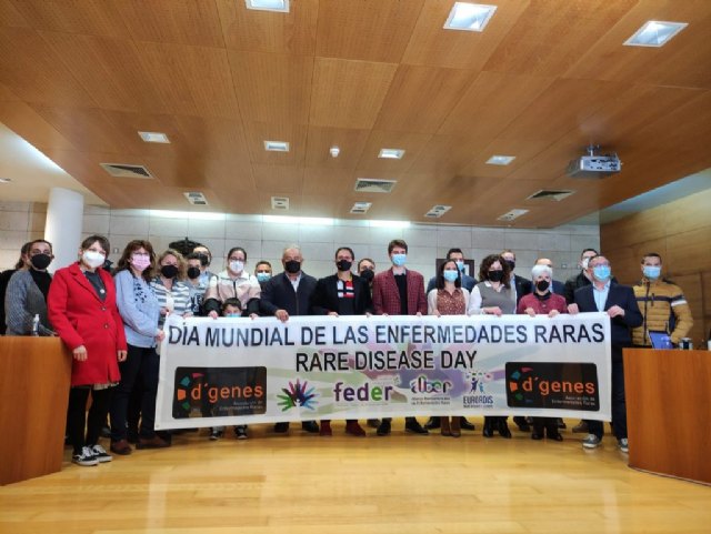 El Ayuntamiento de Totana da visibilidad al Día Mundial de las Enfermedades Raras