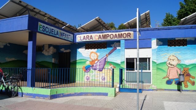 Se aprueba el procedimiento y calendario para la admisión de alumnos en la Escuela Infantil Municipal “Clara Campoamor” para el curso 2019/2020