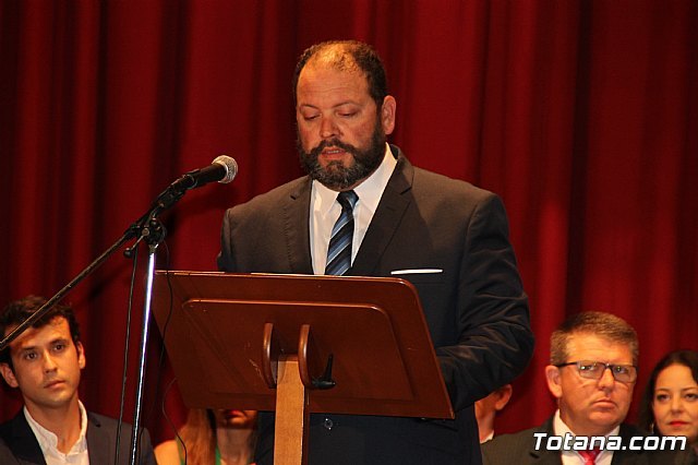 Discurso de Juan Carlos Carrillo Ruiz, concejal no adscrito, en el Pleno extraordinario de toma de posesión del nuevo alcalde, Andrés García