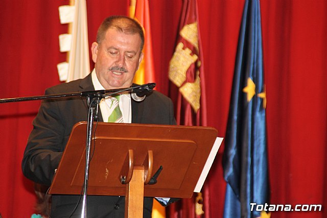 Discurso toma posesión nuevo alcalde de Totana, Andrés García Cánovas