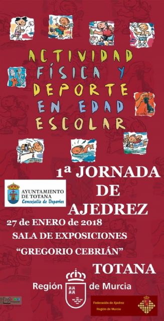 La Sala de Exposiciones 'Gregorio Cebrián' acoge mañana la 1ª Jornada Regional de Ajedrez de Deporte Escolar