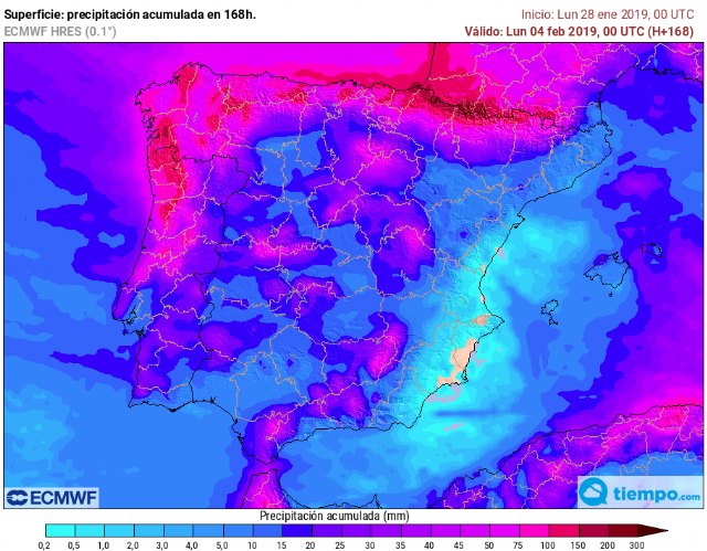 Tiempo desapacible en España durante toda la semana. En la Región de Murcia, el meteoro protagonista será el viento
